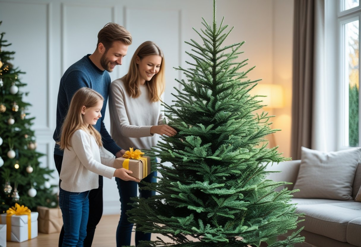 Saadan vaelger du det perfekte kunstige juletrae med hverdagstips